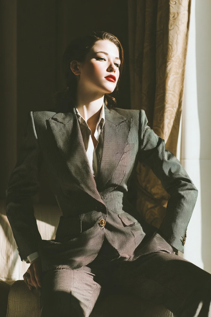 Power Dressing in Afternoon Light