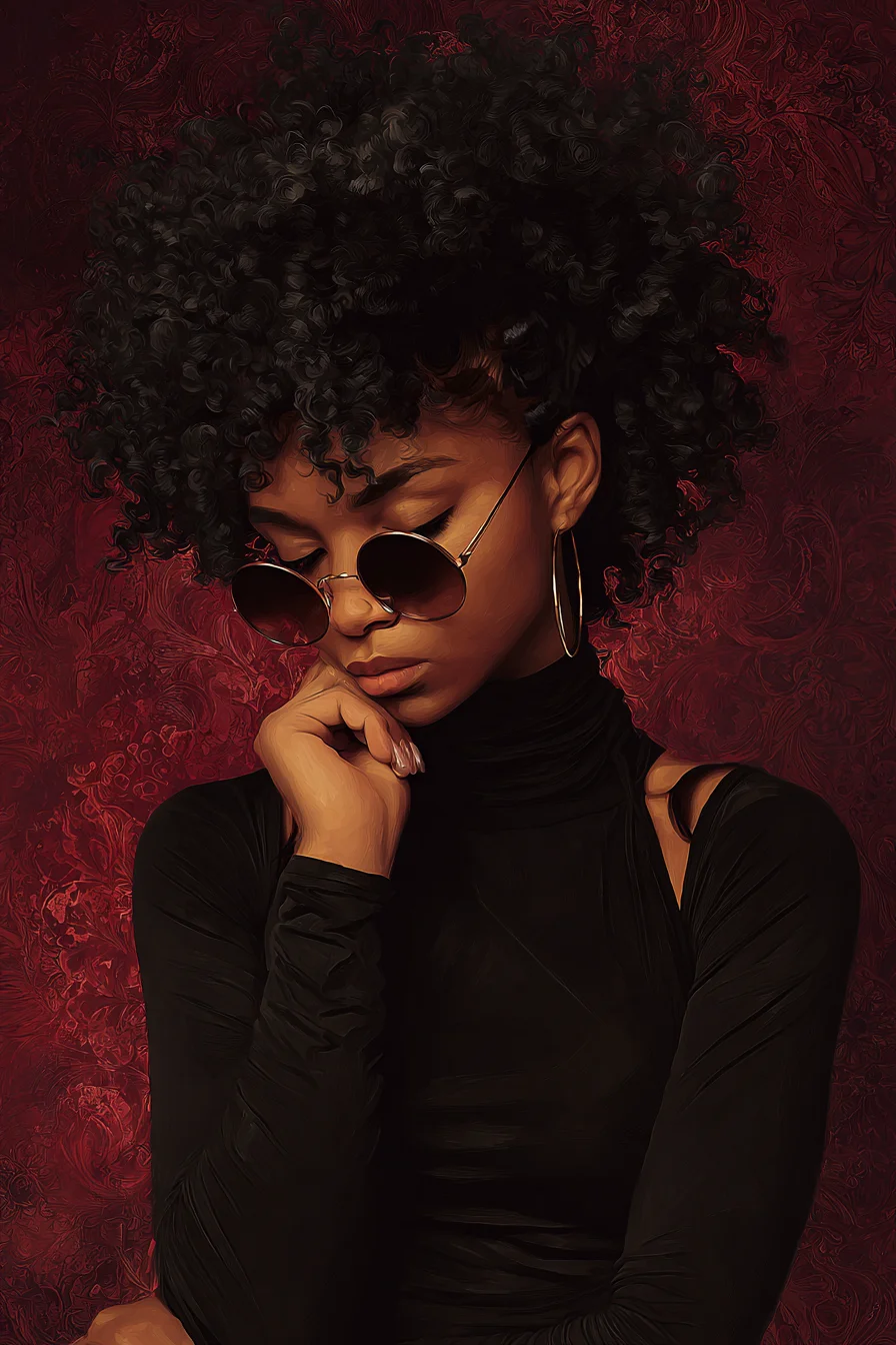 Quiet Confidence in Deep Red