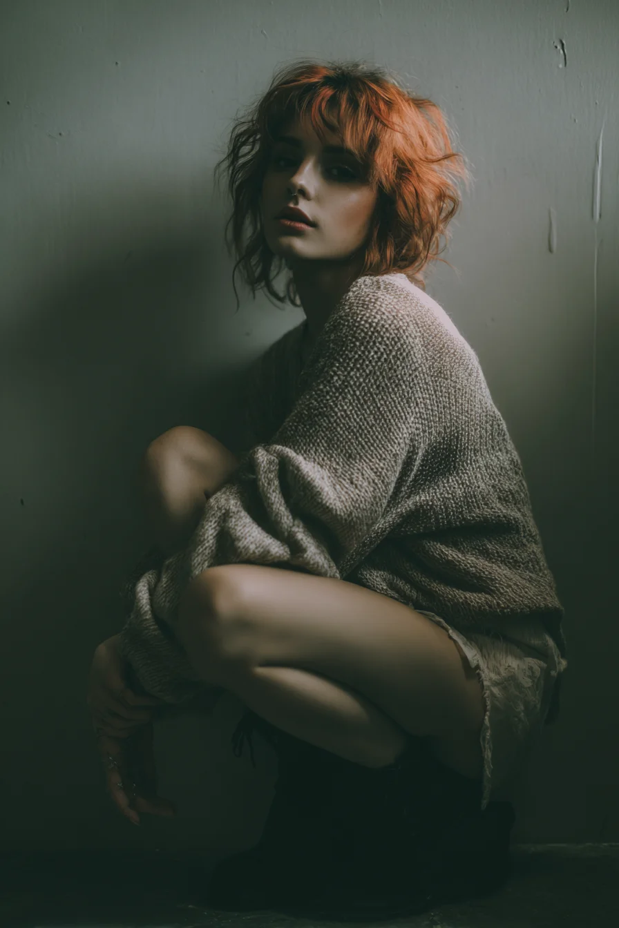 Quiet Intensity Against the Wall