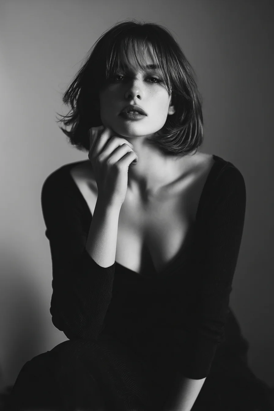 Quiet Intensity in Black and White