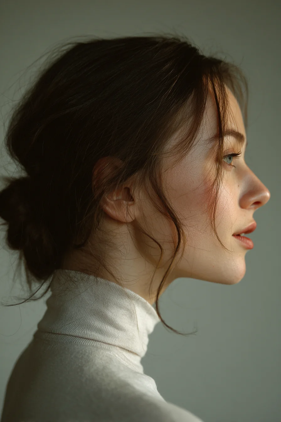 Quiet Profile in Soft Light