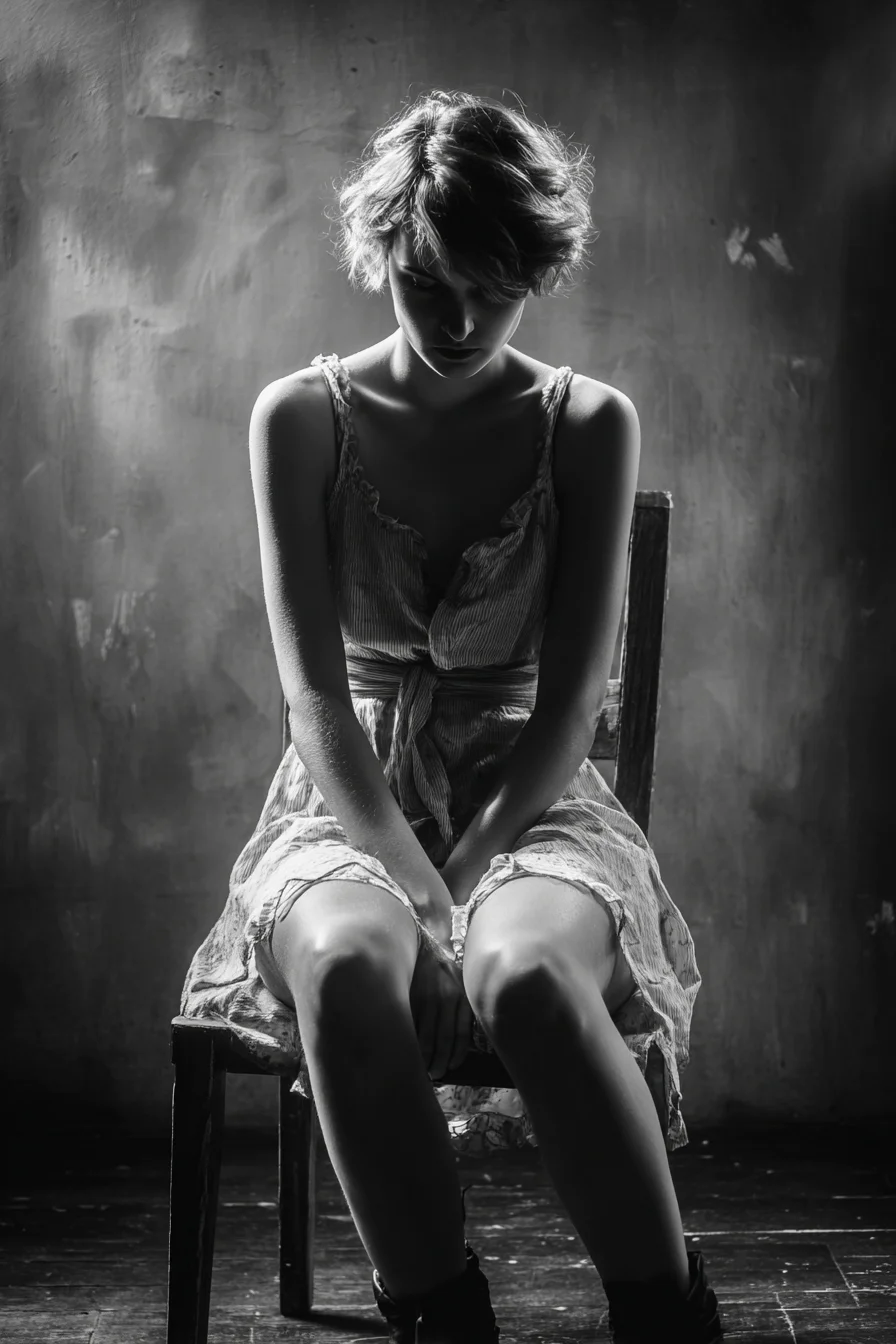 Quiet Solitude in Monochrome