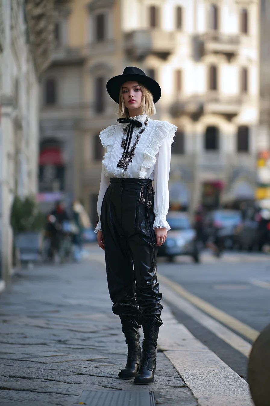 Romantic Edge on Cobblestone Streets