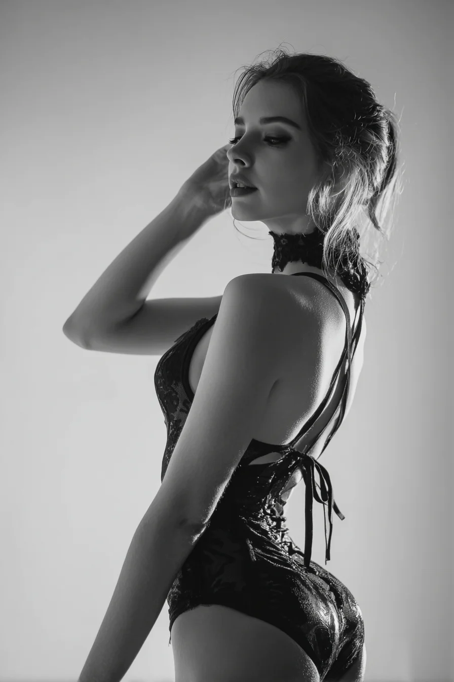 Shadow and Lace in Monochrome