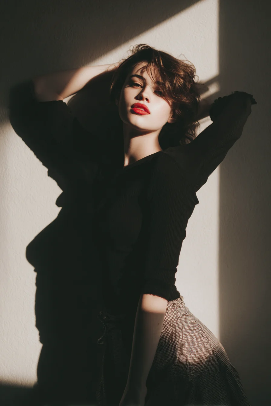 Shadow and Light in Black