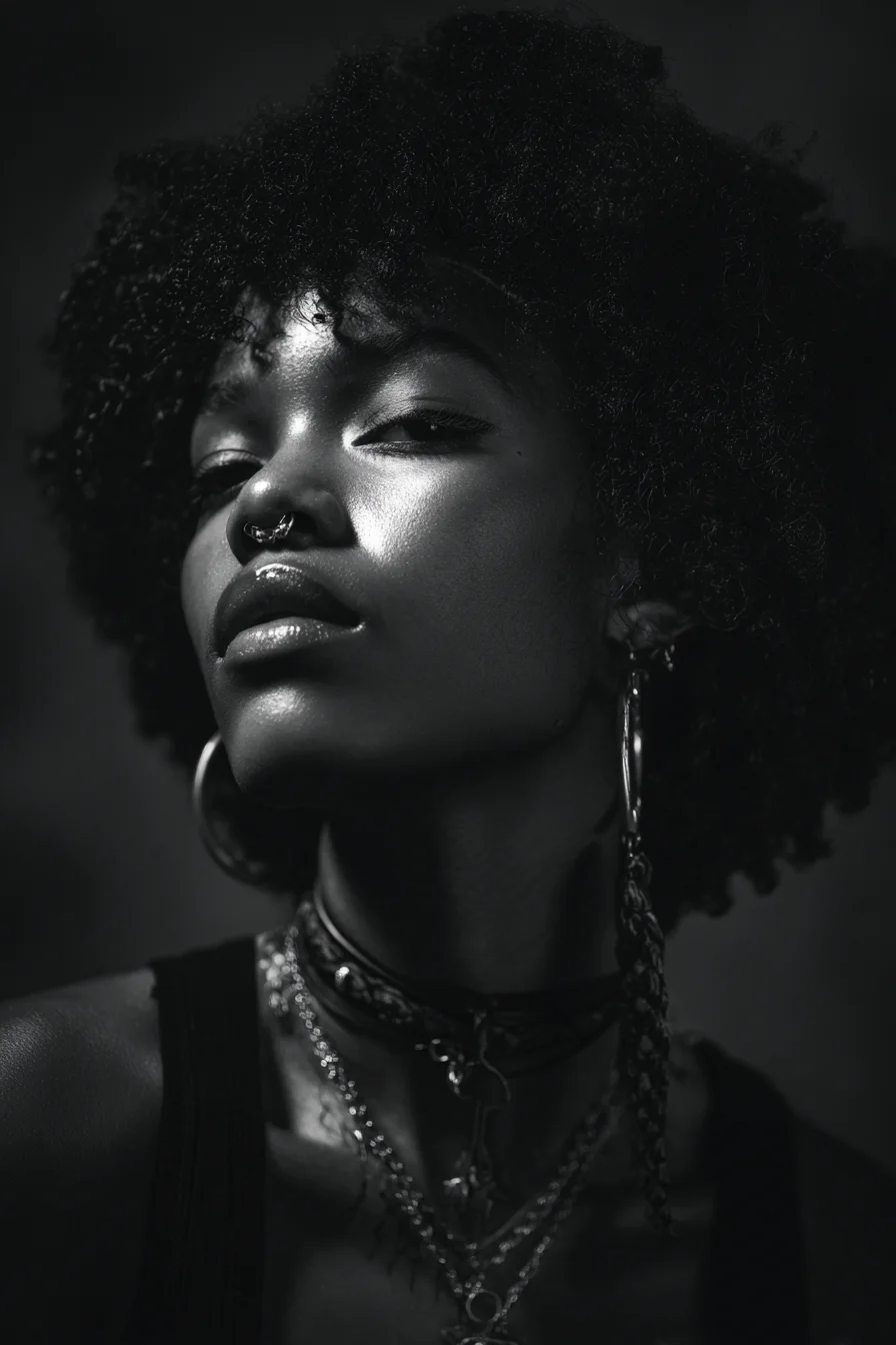 Shadow and Light Portrait Study