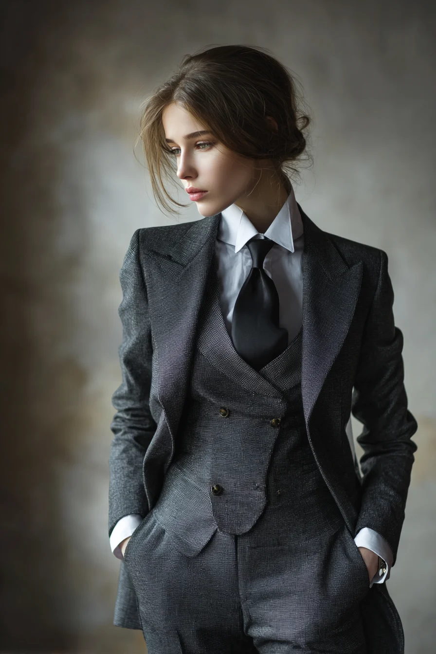 Sharp Tailoring With a Feminine Edge