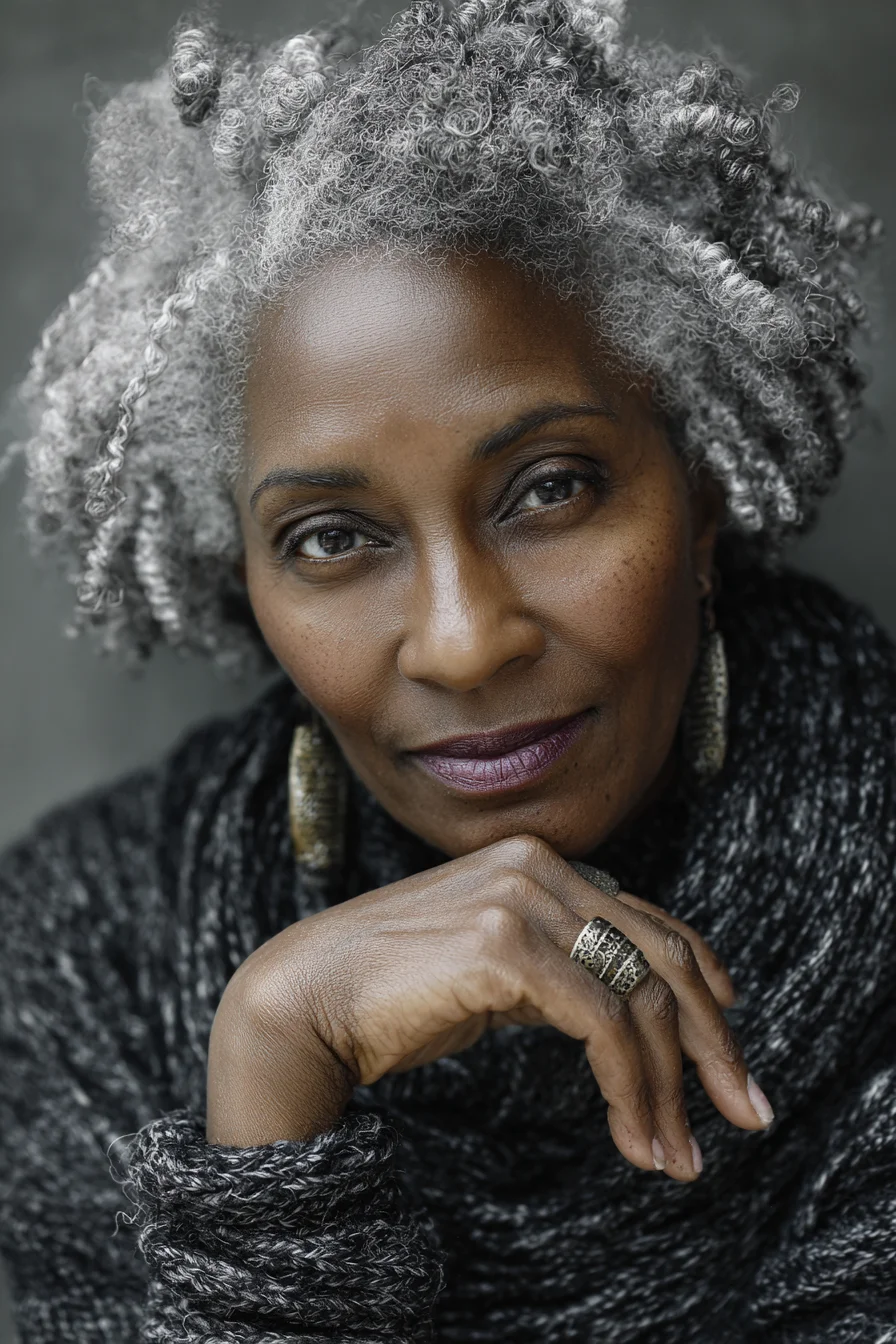 Silver Curls and Quiet Confidence 23