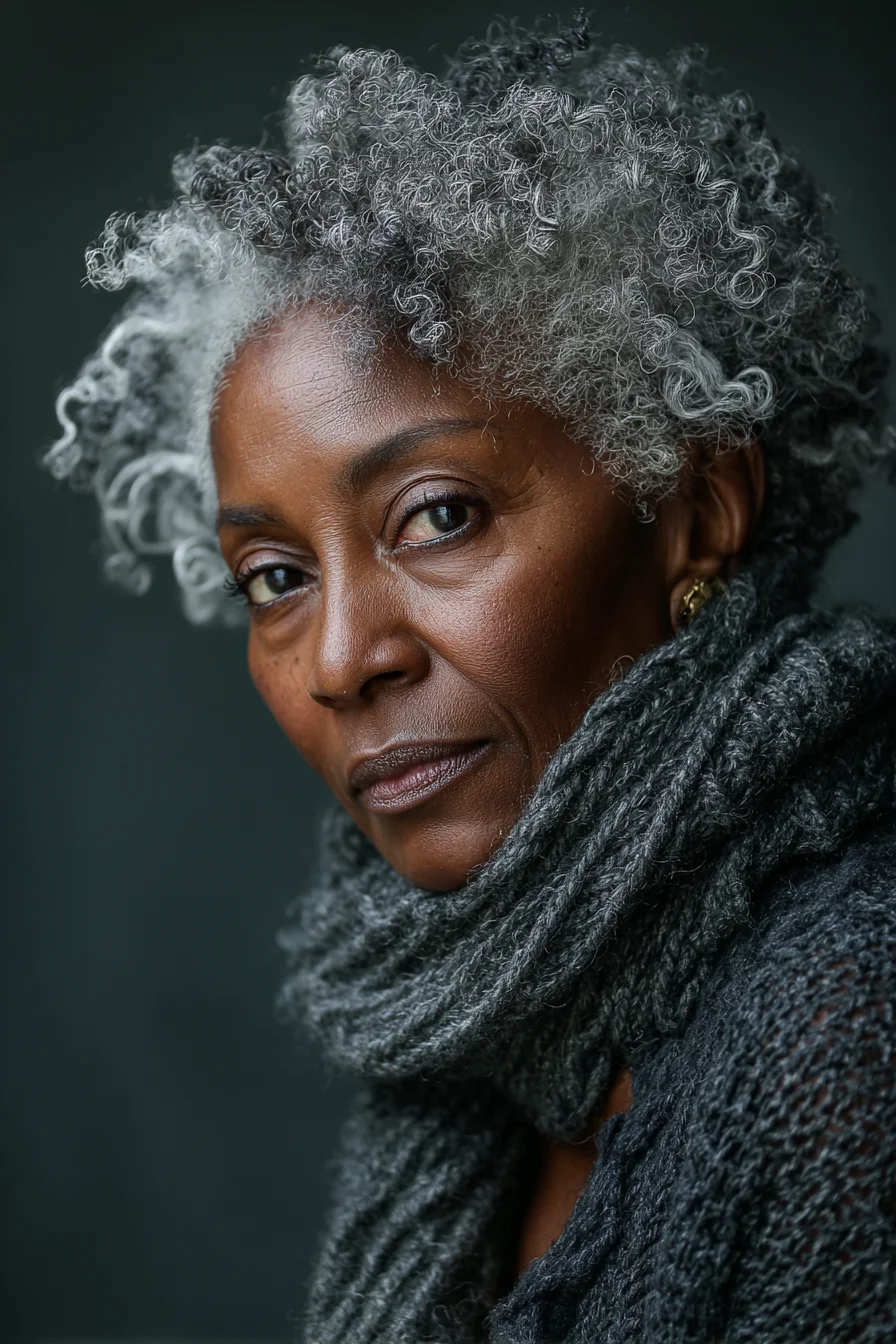 Silver Curls, Quiet Confidence