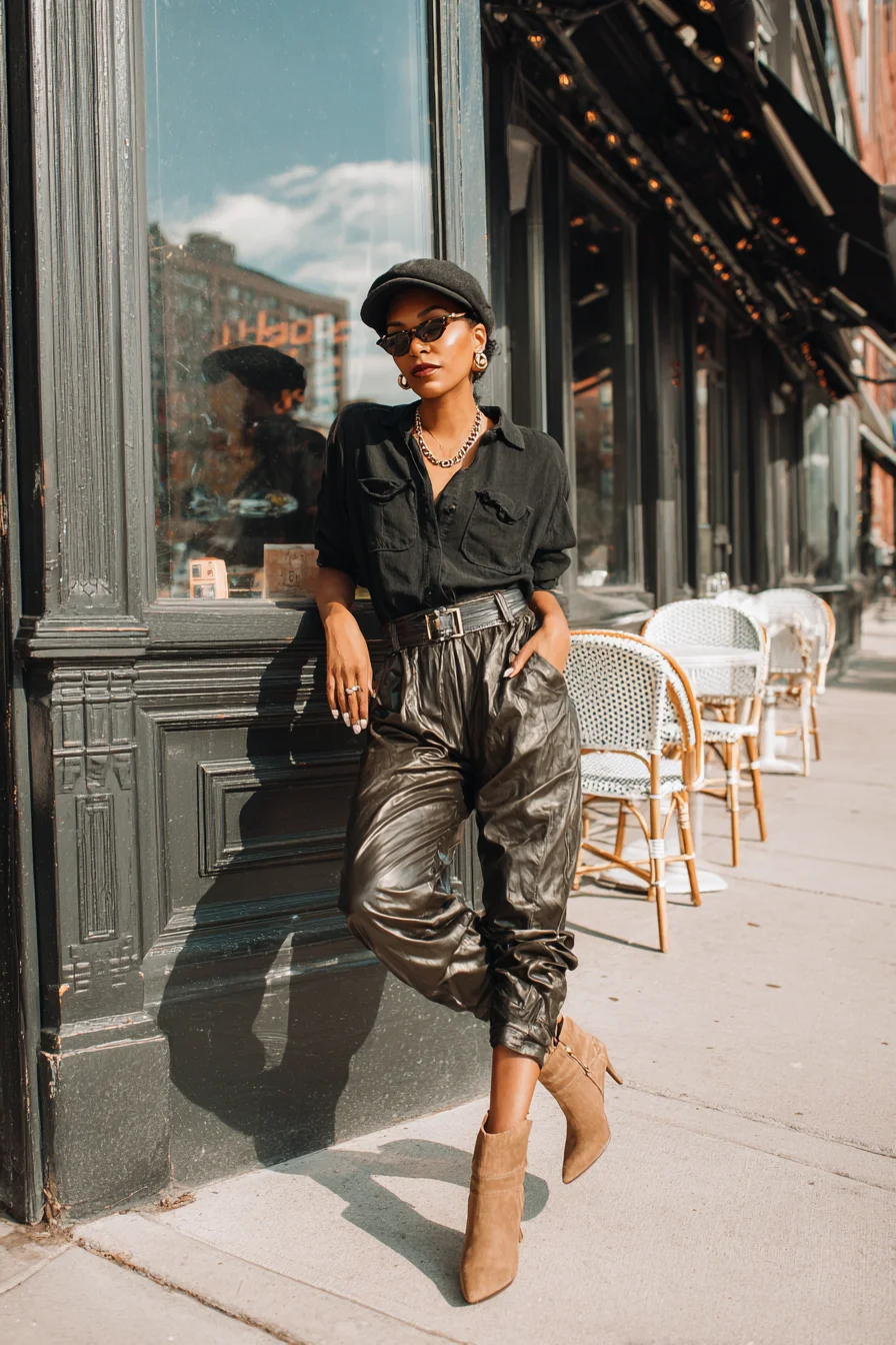 Street Style Before the First Sip