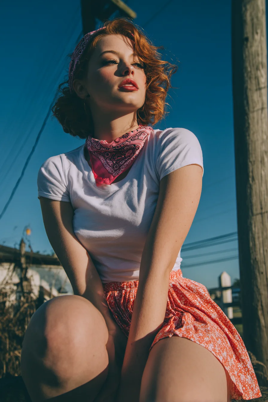 Sun-Drenched Retro Afternoon