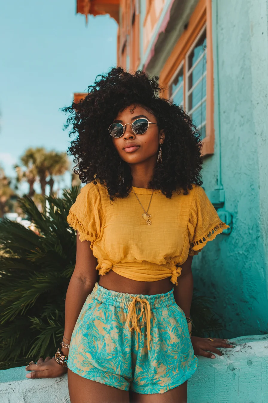 Sun-Soaked Color in the Tropics