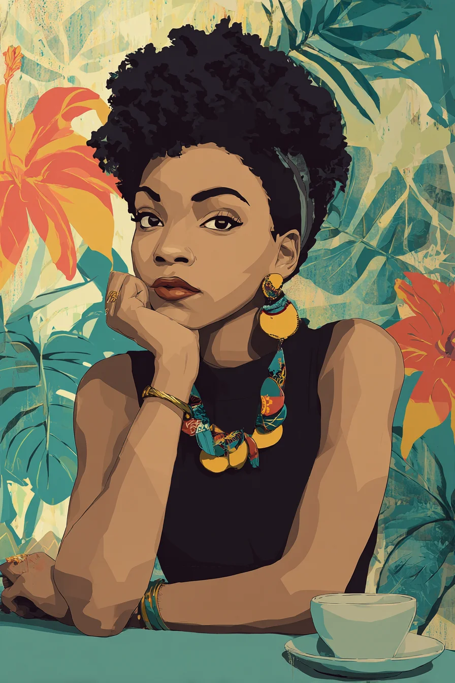 Tropical Reverie in Bold Color