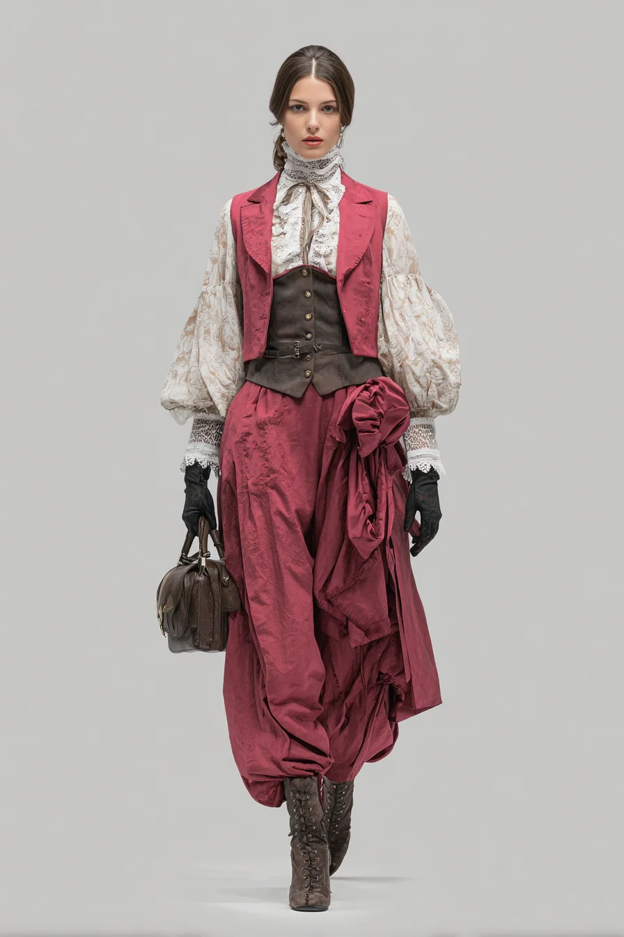 Victorian Revival on the Runway