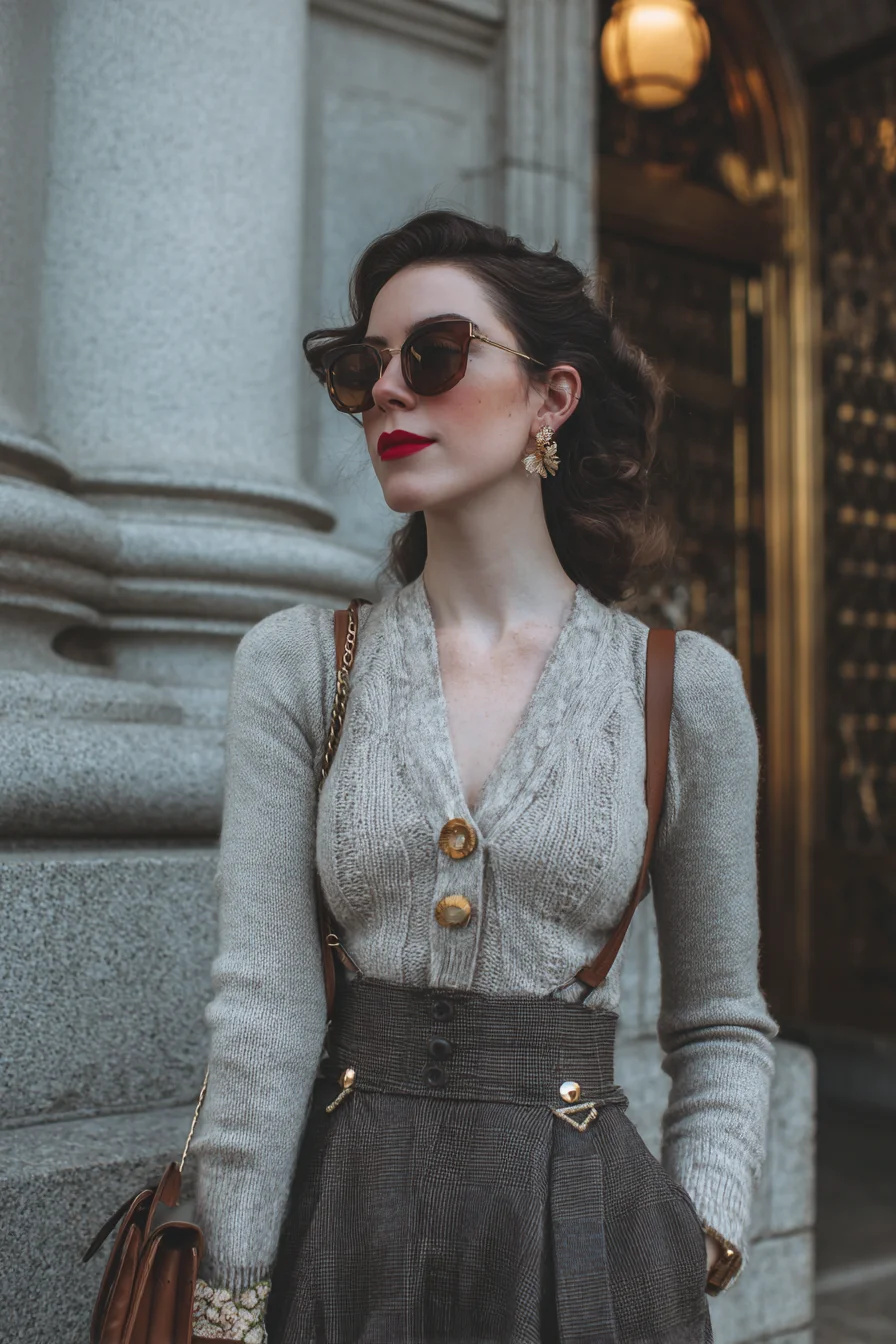 Vintage-Inspired Afternoon in the City