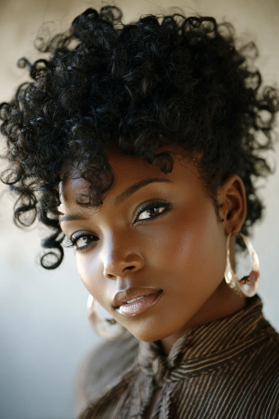 Volume and Curls, Effortlessly Worn