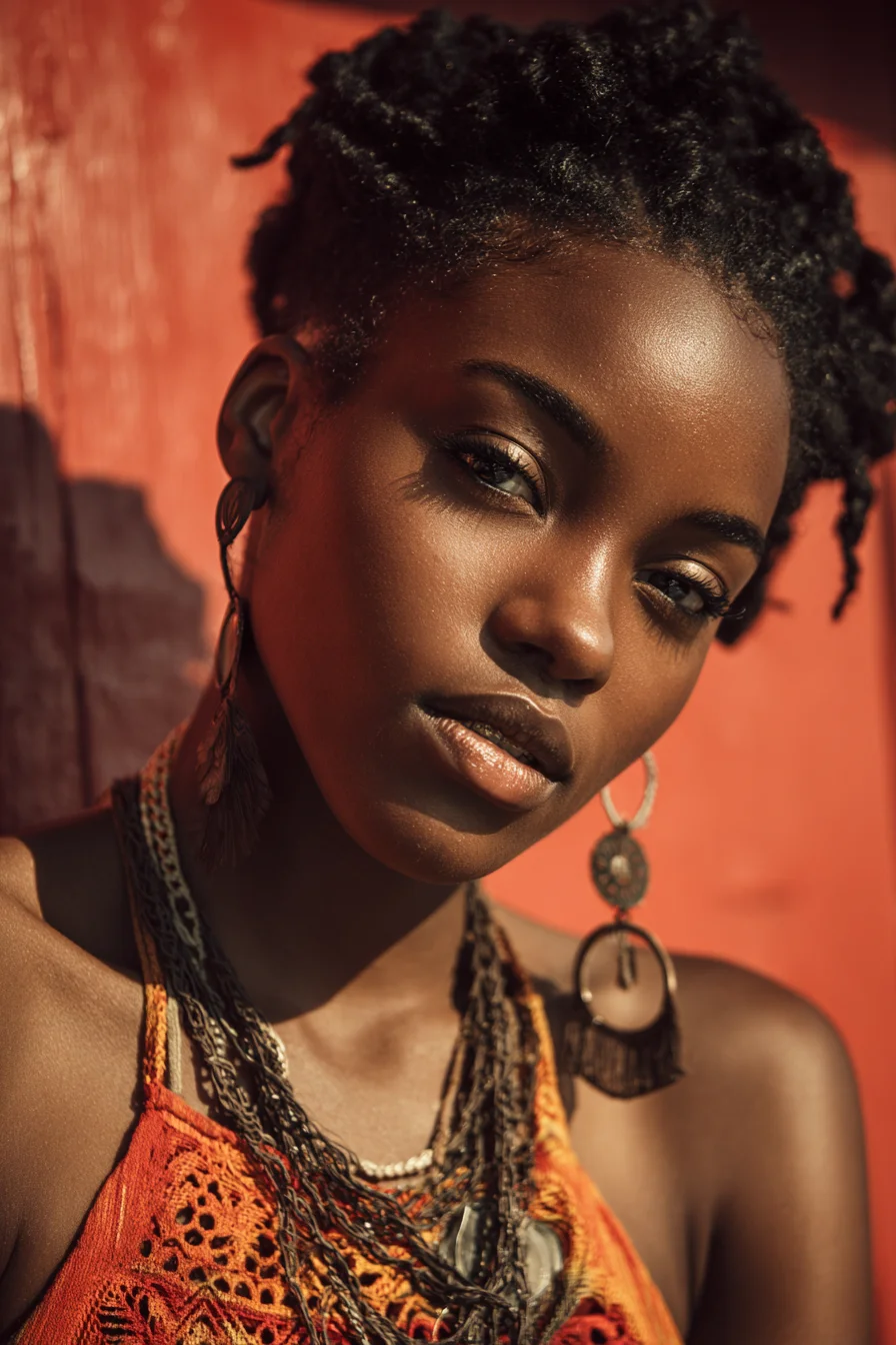 Warm Light and Bold Adornment