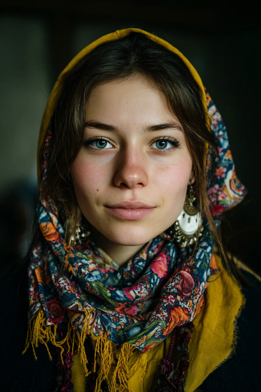 Wrapped in Color and Quiet Confidence