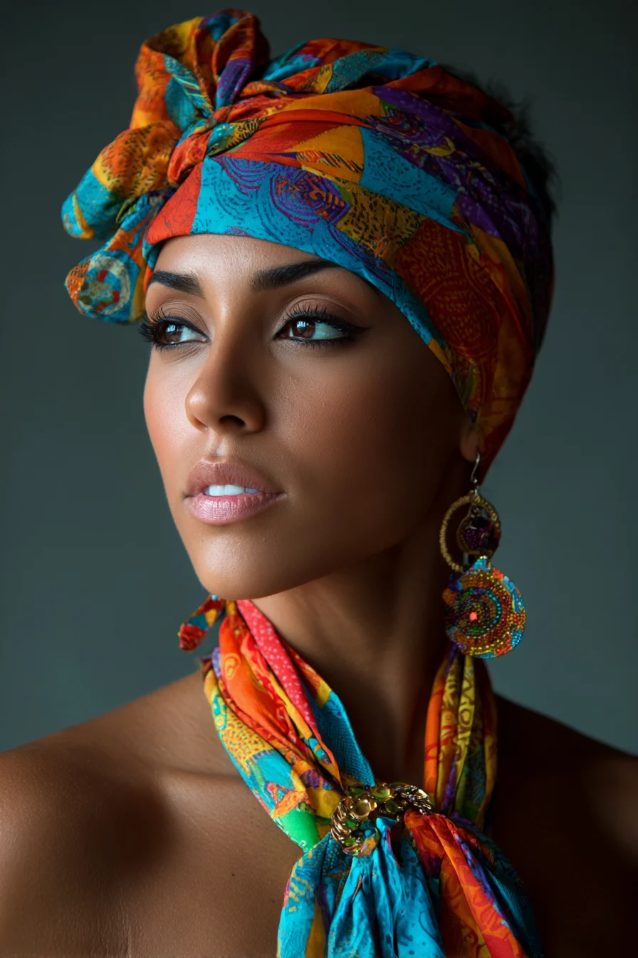 Wrapped in Vibrant Color